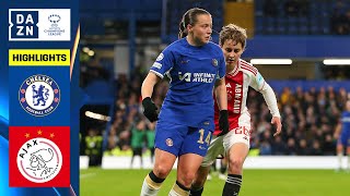 HIGHLIGHTS | Chelsea vs. Ajax (UEFA Women's Champions League 2023-24 Quarter-final Second Leg)