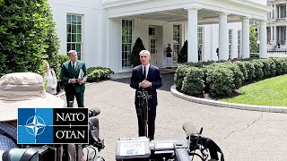 NATO Secretary General remarks at the 🇺🇸 White House, 13 JUN 2023