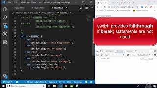 javascript.info The Modern JavaScript Tutorial 2.13 The switch statement