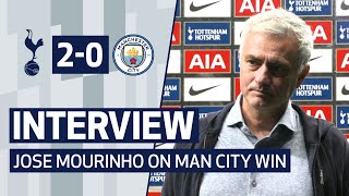 INTERVIEW | JOSE MOURINHO ON MAN CITY MASTERCLASS | Spurs 2-0 Man City