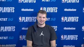 Luka Doncic Postgame Interview - Game 2 Mavericks vs Clippers | NBA Playoffs 2020