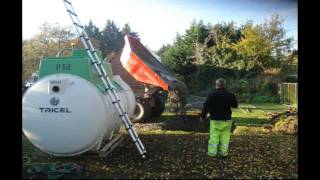 Tricel Installation by Drain Doctor Gloucestershire