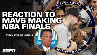 FULL REACTION: Mavericks advance to the NBA Finals 🏆 Tim Legler makes his pick | SC with SVP