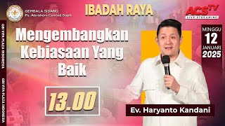 GBI Victorious Family - Ev. Haryanto Kandani - 13.00 WIB | 12 Januari 2025 |