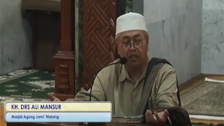 KULIAH SUBUH MASJID AGUNG JAMI MALANG - KH. DRS. ALI MANSUR