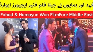 Fahad Mustafa & Humayun Saeed Won FilmFare Middle East Achievers Awards 2022 Pakistan Drama Actor TV