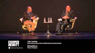 Pixar's John Lasseter in Conversation with Michael Bierut (2 of 2)