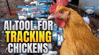 ChickTrack Artificial Intelligence Tool for detection counting and tracking of Chickens