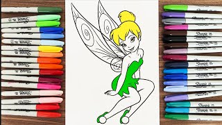 ✨🧚‍♀️ Tinker Bell's Magical Adventure: Unforgettable Speed Coloring That Will Warm Your Heart! 🎨💖