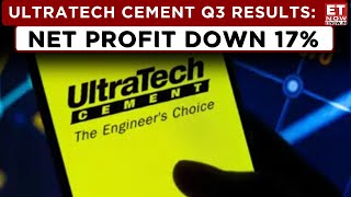 UltraTech Cement Q3 FY25: Profit Declines 17%, Revenue Surpasses Estimates with Strong Volume Growth