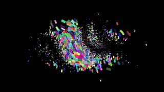 [openframeworks] Flow Field - A school of square -