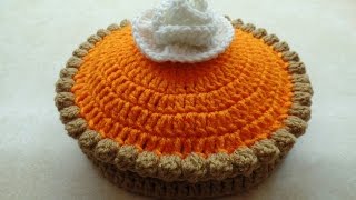 How to Crochet Full Size Pumpkin Pie