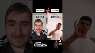 Rally Driver vs F1 Driver 6 Seconds Challenge