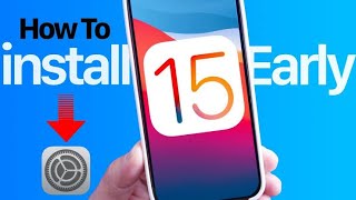 How to install ios 15 beta without developer account | No computer needed | ios 15 installation 📱📲