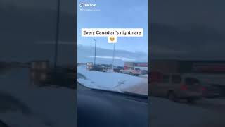 CANADIAN WINTER PROBLEMS