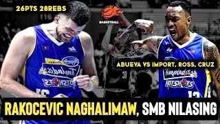 RAKOCEVIC NAGHALIMAW | ABUEVA VS IMPORT, ROSS \u0026 JERICHO CRUZ | PAUL LEE CLUTCH SA DULO