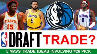Dallas Mavericks Draft Trade Ideas With #26 Pick In 2022 NBA Draft Ft. Clint Capela & Jerami Grant