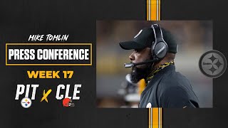 Steelers Press Conference (Week 17 vs Browns): Coach Mike Tomlin | Pittsburgh Steelers