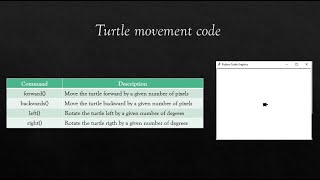 Introduction to Python - Turtle Activity