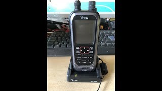 My new Icom IC-R30 hand held reciever