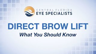 Direct Brow Lift