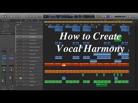 Creating Vocal Harmony in Logic Pro X Creating Vocal Harmony in Logic Pro X
