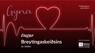 Dagur breytingaskeiðsins 18, október 2023 - fræðsluviðburður