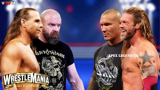 Randy Orton \u0026 Edge vs Triple H \u0026 Shawn Michaels - Full Match WWE 20 January 2025