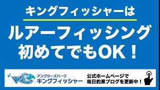 【アングラーズパークキングフィッシャー】WEBCM〜チャレンジを応援編〜