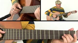 Latin Guitar Lesson - Venezuelan Merengue - Breakdown - Jesús Hernández