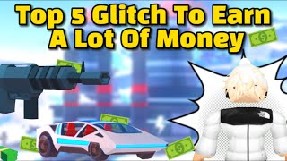 Top 5 Best Glitches To Earn A Lot Of Money!… (Roblox Jailbreak)