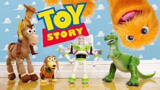 Toy Story in Real Life! 🚀 Disney Toys Playset 🎈 Toy Story 2 3 4 Ending 🤠 Live Action Toy Story