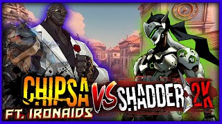 CHIPSA VS SHADDER2k (FT. IRONAIDS) all pov with chat