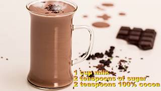Hot Chocolate in the Microwave in 2 Minutes!! How to fast Make Hot Cocoa!