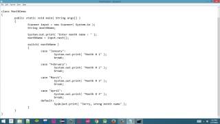 How to use switch statement in Java - Pashto