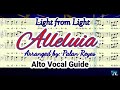 ALLELUIA(LIGHT FROM LIGHT)_Alto Vocal Guide