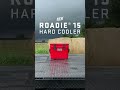 meet our most compact hard cooler yet the roadie® 15