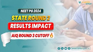 NEETPG2024 ANALYSIS OF STATE R2 RESULT WHICH MAY IMPACT AIQR3 CUTOFF / OTHER UPDATES OF COUNSELLING