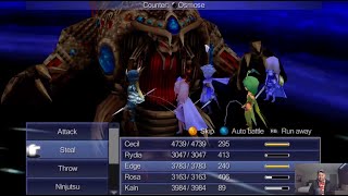 RJay64 Plays - Final Boss Zeromus In Final Fantasy IV 3D Remake (Steam) - Only 1HP Left!