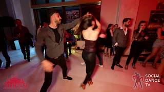 Panagiotis Aglamisis \u0026 Gözde Kocakaplan - Salsa Social Dancing | Istanbul Int. Dance Festival 2019