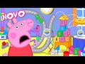 Peppa Pig Português Brasil | Todos Caem! | NOVO Contos da Peppa Pig