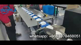 [Boruipack] KN95 masks packing machine flow wrapping machine  BR-180XS