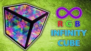 RGB Infinity Tesseract Hypercube DIY !!!