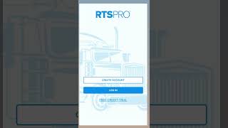 RTS Pro App- setup