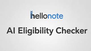 AI Eligibility Checker for Therapy Practices | Real-Time Insurance Verification | HelloNote EMR