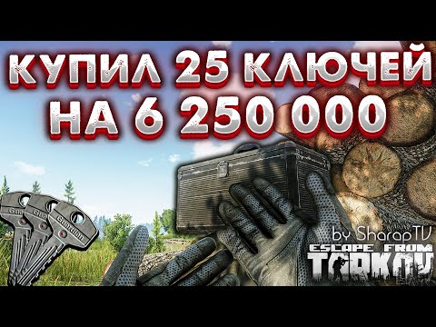 Потратил 6 250 000 на Тайник Штурмана  25 Ключей Штурмана в Escape from Tarkov