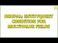 Drupal: EntityQuery condition for multivalue fields