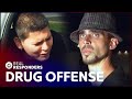 Officers Catch Young Suspect Hiding Drugs In His Socks | Cops | Real Responders