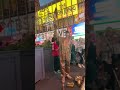 The golden man at Times Square