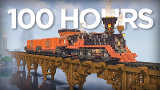 I Spent 100 Hours Making This Minecraft Starter Base!